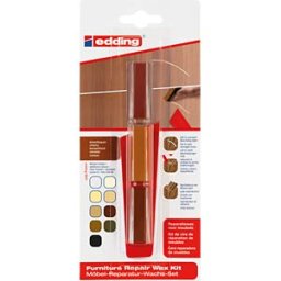 EDDING 8901-4606 - Cherry furniture repair wax kit