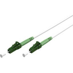 GOOBAY 59590 - Simplex FO patch cable, LC-APC (8°) LC-APC (8°),white, 20 m