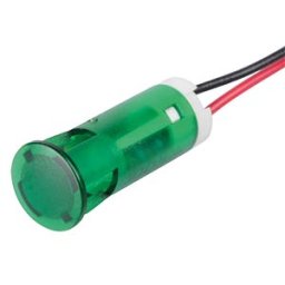 APEM APM QS103 G24 - Indicator LED, 24 V DC, 10 mm, wired, green
