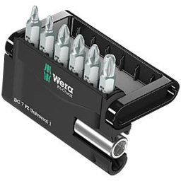WERA 05056296001 - PZ-Bits + Universal Bitholder Bit-Check 7 PZ Universal 1