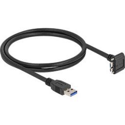 DELOCK 80483 - USB 5 Gbps Cable USB Type-A male straight to USB Micro-B male wi