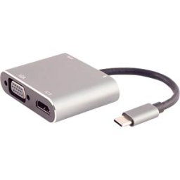 SHIVERPEAKS SHVP BS14-05026 - USB 3.0 adapter, USB-C > HDMI, VGA, USB-A, PD