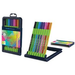 SCHNEIDER 191098 - Line-Up, fineliner, 0.4 mm, set of eight