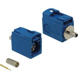 DELOCK 89701 - FAKRA C jack 21 mm (short) for crimping
