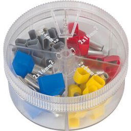KNIPEX KN 97 99 909 - Assortment of twin 4.0 - 16.0mm² ferrules