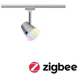 PAULMANN PLM 95525 - URail rail spotlight, ZigBee, GU10, 350 lm, 5.5 W, RGBW, chrome