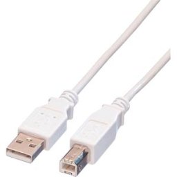 VALUE 11998819 - USB 2.0 cable, USB-A connector to USB-B connector, 1.8 m