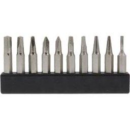 DONAU MBS69 - 4-mm mini bit specialist set, 10 pieces incl. pentalobe
