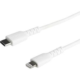 STARTECH.COM ST RUSBCLTMM2MW - Sync & charging cable, USB-C > Lightning, 2 m, white