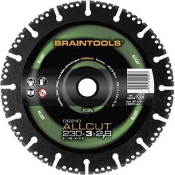 RHODIUS RHO 303388 - Diamond cutting disc, stone, 125 mm, 3 x 2.5 mm, DG210 ALLCUT