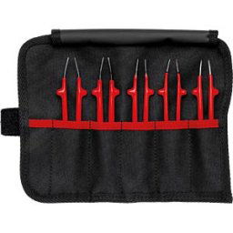 KNIPEX KN 92 00 04 - Universal tweezers set, insulated, 5 pieces