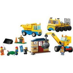 LEGO 60391 - LEGO® City construction vehicles and crane with wrecking ball