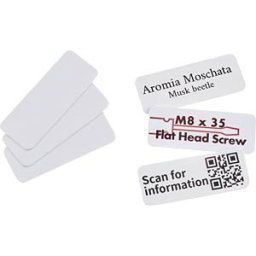 COLOP 156478 - e-mark® plastic sign, adhesive, 45x18 mm, 50 pieces