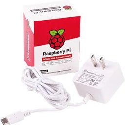 RPI PS 15W WT US - Raspberry Pi - Power supply, 5.1 V, 3.0 A, USB Type-C, US plug,