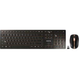 CHERRY JD-9100EU-2 - Keyboard/mouse combination, wireless, layout: US