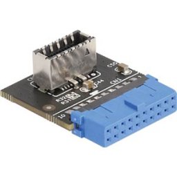 DELOCK 67174 - USB 3.0 mullion socket to internal Key A socket angled