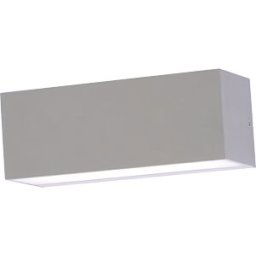V-TAC VT-218242 - Wall light fixture, 12 W, 1150 lm, 3000 K, grey, IP65
