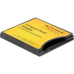 DELOCK 61796 - Compact Flash Adapter for SD and MMC