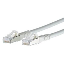 METZ CONNECT BTR 1308452088-E - Patch cord RJ45 Cat.6A AWG26 S/FTP LSHF 2.0 m white