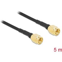 DELOCK 90470 - SMA connector to SMA connector LMR/CFD100 5 m