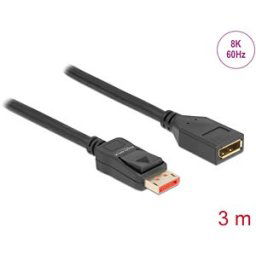 DELOCK 87072 - DisplayPort extension cable, 8K 60 Hz, 3 m