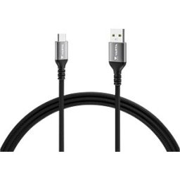 VARTA 57935 - Sync & charging cable, USB-A > USB-C, 60 W, 2.0 m