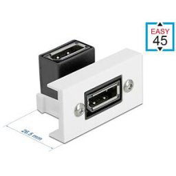 DELOCK 81306 - Easy 45 DisplayPort module angled 90° 22.5 x 45 mm