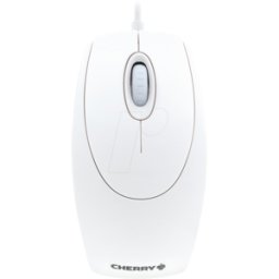 CHERRY M5400-0 - Mouse, wired, PS/2 + USB, white