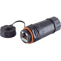 SHIVERPEAKS SHVP BS08-01049 - Outdoor Patch cable coupler 2 x LSA, Cat.6A