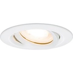 PAULMANN PLM 93661 - Recessed light Nova Plus, GU5,3 / GU10, matt white, round, IP65