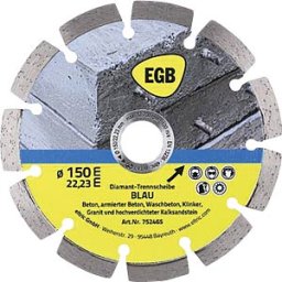 EGB 752465 - Diamond cutting disc 150 mm, ''Blue''