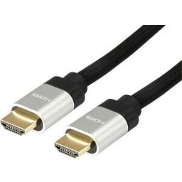 EQUIP 119381 - Ultra high-speed cable, 2.0 m, black