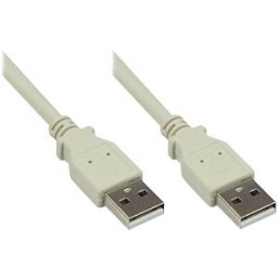 GOOD CONNECTIONS GC 2212-AA2 - Cable USB 2.0 male A > male A, grey, 1,8m