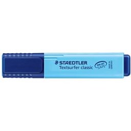 STAEDTLER 364-3 - Highlighter, chisel tip, blue