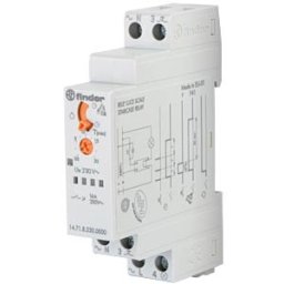 FINDER FIN 14.71 - Automatic staircase light for max. 30 buttons, 230 V