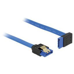 DELOCK 84997 - SATA 6 GB/s socket straight > SATA socket, top 50 cm blue