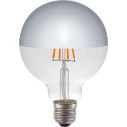 SCHIEFER LIGHTING SCHI L279029012 - E27 Miror G95x135 350Lm 4W 825 Silver