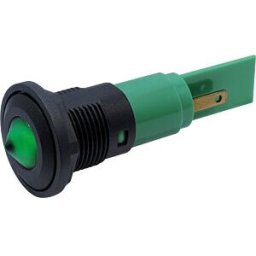 CML TECHNOLOGIES 19421235 - LED signal light, green, 230 VAC, Ø16 mm, 255 mcd