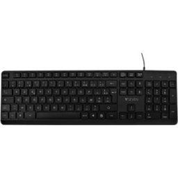 V7 KU350FR - Keyboard, USB, black, FR layout