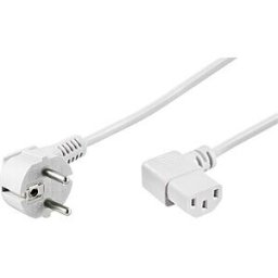 GOOBAY NKSK 150 WS GEW - Power cable 1.5 m, white