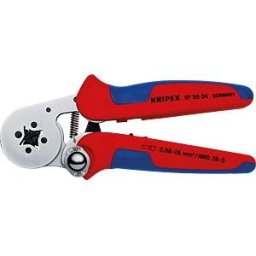 KNIPEX KN 97 55 04 - Self-adjusting crimping pliers for wire end ferrules