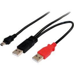 STARTECH.COM ST USB2HABMY6 - USB 2.0 cable, A plug to Mini B plug, 1.8 m