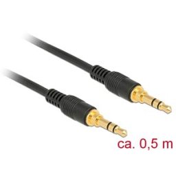 DELOCK 85545 - Jack Cable 3.5 mm 0.5 m
