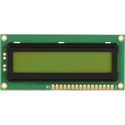 DISPLAY ELEKTRONIK LCD-PM 1X16-6 A - LCD module, 1x16, H:6.0mm, ge/gn