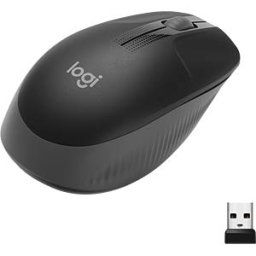 LOGITECH M190 SW - Wireless Mouse, M190, black