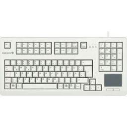 CHERRY G80-11900LUMEU-0 - Keyboard - USB - gray - touchpad - US Layout