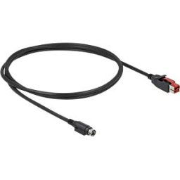DELOCK 85945 - PoweredUSB cable, 24 V > Mini-DIN 3-pin, 1 m