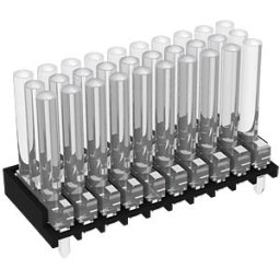 MENTOR MEN 1296.7113 - Light guide 1 x 3-way 30 mm, ø 2 mm, vertical