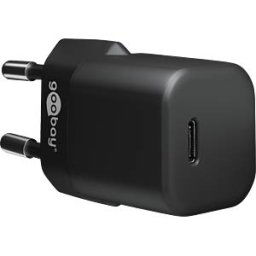 GOOBAY 64574 - USB (PD) charger, 5-20 V, 3 A, 30 W, Lightning, black