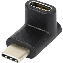 FONTASTIC 253829 - USB 3.2 adapter, C port to C connector, black